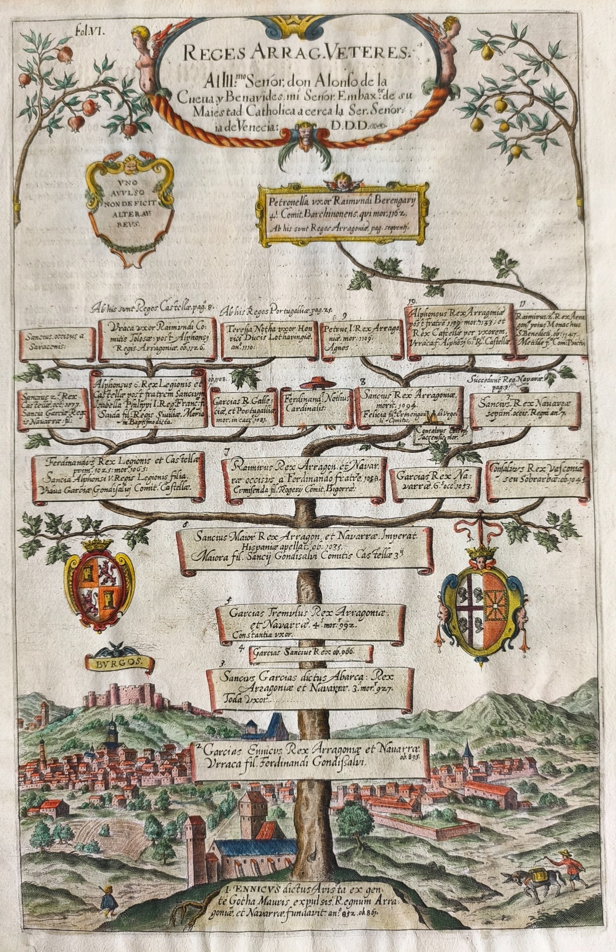 Reyes Aragón genealogía