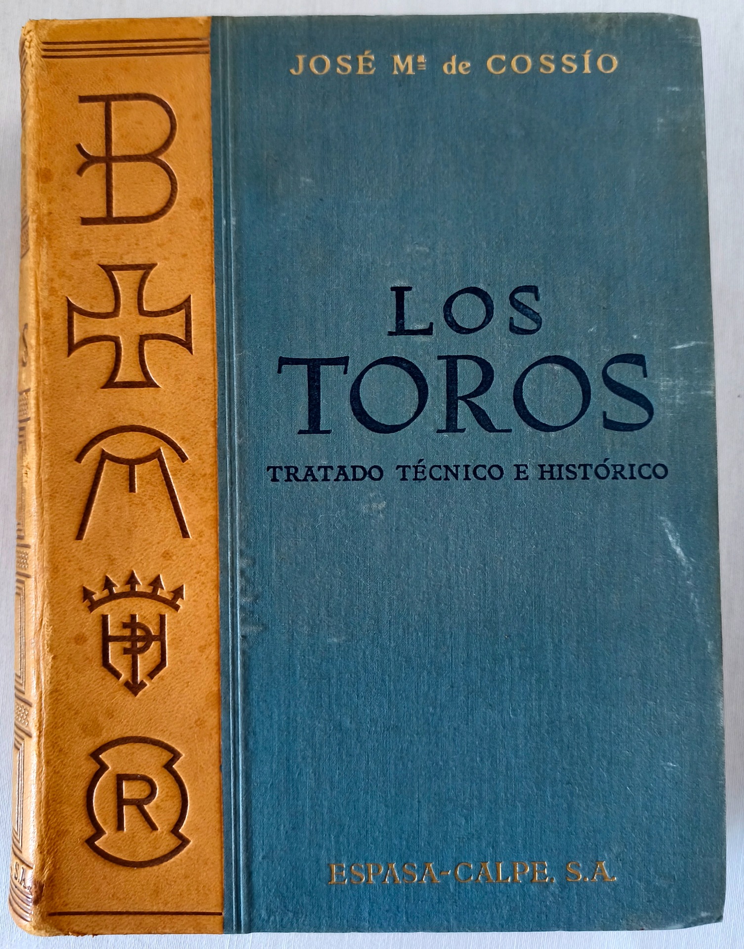 Libro "Los Toros" de Cossio
